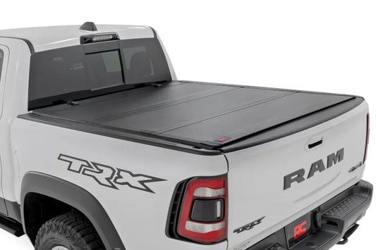 Hard Tri-Fold Flip Up Bed Cover Ram 1500 (19-25) 1500 TRX (21-24) fits 5ft-7in Bed Size